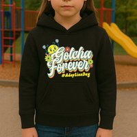 Adopt Gotcha Day Gotcha Forever Family Adoption Day Kids Hoodie