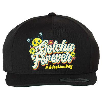 Adopt Gotcha Day Gotcha Forever Family Adoption Day Wool Snapback Cap