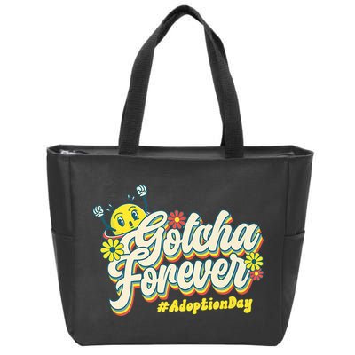 Adopt Gotcha Day Gotcha Forever Family Adoption Day Zip Tote Bag