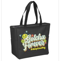 Adopt Gotcha Day Gotcha Forever Family Adoption Day Zip Tote Bag