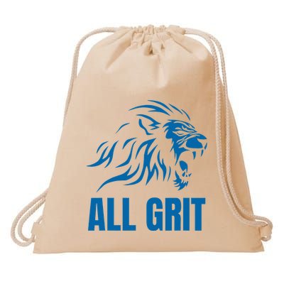 All Grit Detroit Drawstring Bag