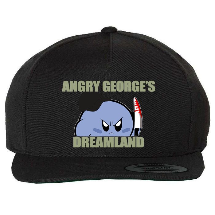 Angry GeorgeS Dreamland Wool Snapback Cap
