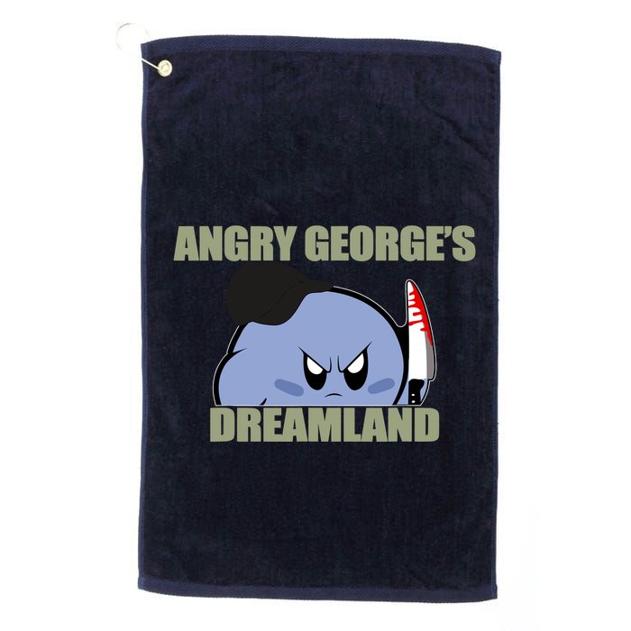 Angry GeorgeS Dreamland Golf Towel