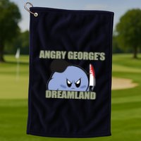 Angry GeorgeS Dreamland Golf Towel