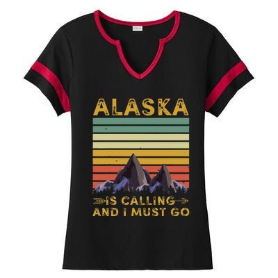 Alaska Gifts Denali Juneau Alyaska Ladies Halftime Notch Neck Tee