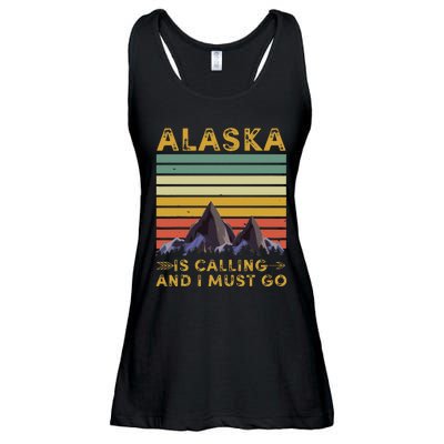 Alaska Gifts Denali Juneau Alyaska Ladies Essential Flowy Tank