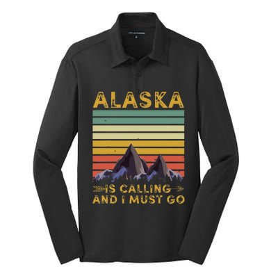 Alaska Gifts Denali Juneau Alyaska Silk Touch Performance Long Sleeve Polo