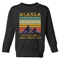 Alaska Gifts Denali Juneau Alyaska Toddler Sweatshirt