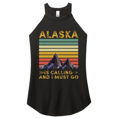 Alaska Gifts Denali Juneau Alyaska Women's Perfect Tri Rocker Tank