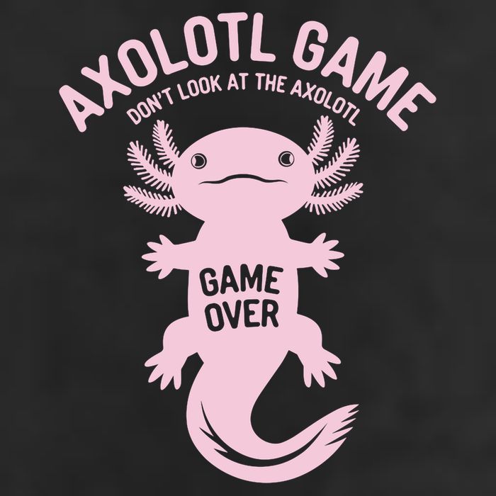 Axolotl Game Don't Look At The Axolotl, Funny Axolotl Trucker Hat