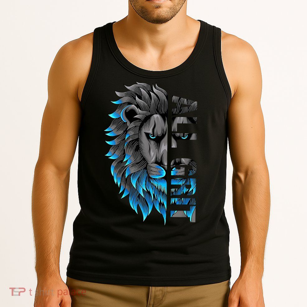 All Grit Detroit Football Tank Top