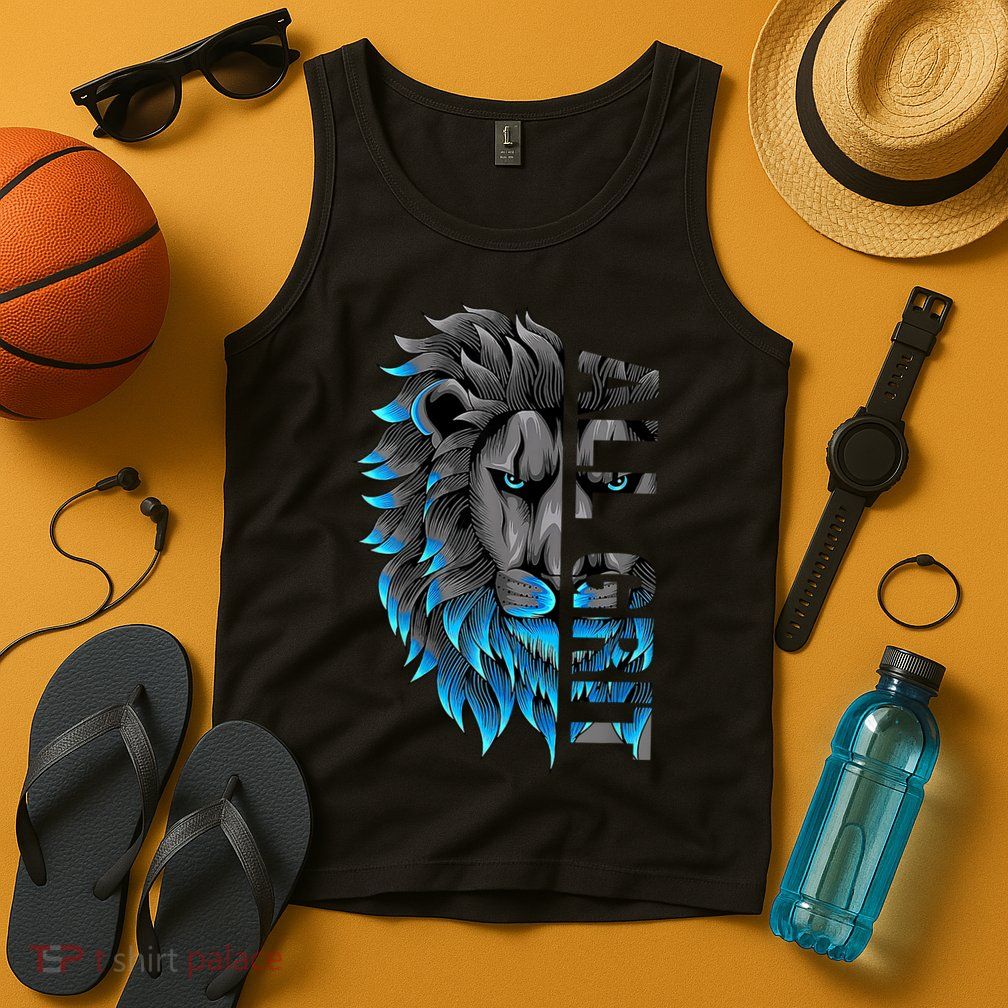 All Grit Detroit Football Tank Top