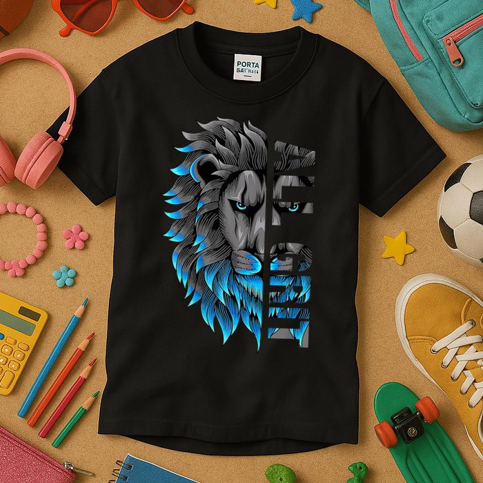All Grit Detroit Football Kids T-Shirt