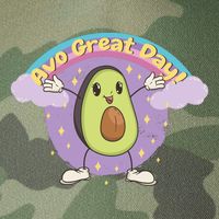 Avo Great Day Avocado Legacy Tie Dye Trucker Hat