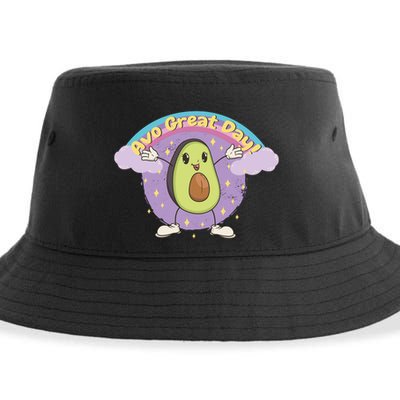 Avo Great Day Avocado Sustainable Bucket Hat