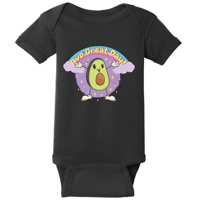 Avo Great Day Avocado Baby Bodysuit