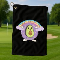 Avo Great Day Avocado Golf Towel