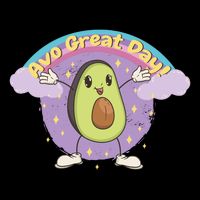 Avo Great Day Avocado Crop Top