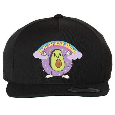 Avo Great Day Avocado Wool Snapback Cap