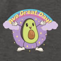 Avo Great Day Avocado Vector Backpack