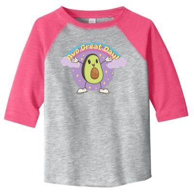 Avo Great Day Avocado Toddler Fine Jersey T-Shirt