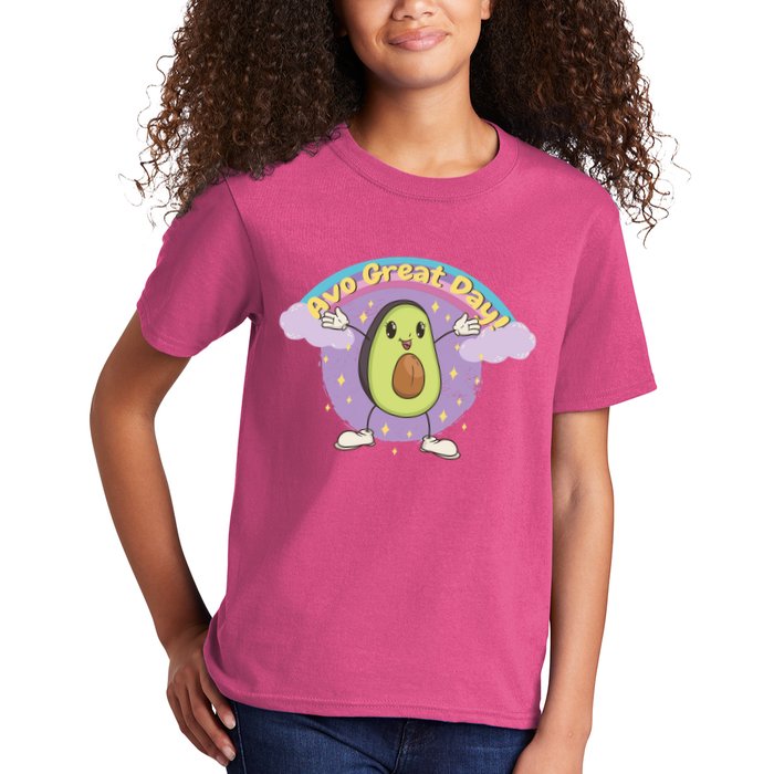 Avo Great Day Avocado Kids T-Shirt