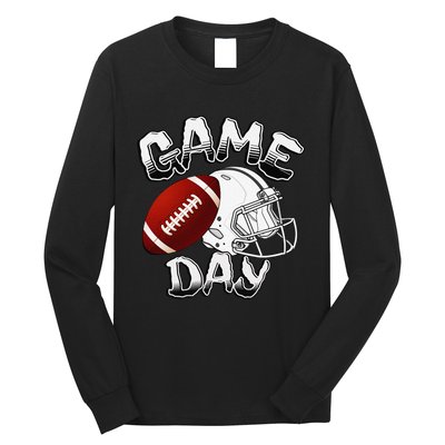 Awesome Game Day Football American Football Season Long Sleeve Shirt