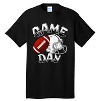 Awesome Game Day Football American Football Season Tall T-Shirt