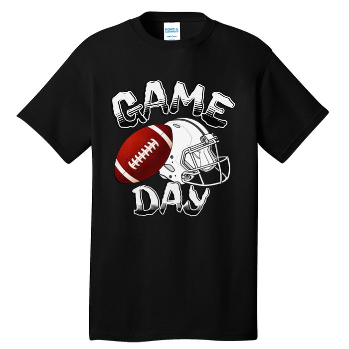 Awesome Game Day Football American Football Season Tall T-Shirt