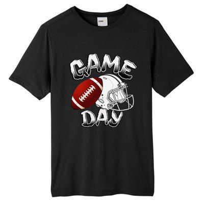 Awesome Game Day Football American Football Season Tall Fusion ChromaSoft Performance T-Shirt