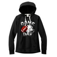 Awesome Game Day Football American Football Season Women's Fleece Hoodie