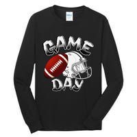 Awesome Game Day Football American Football Season Tall Long Sleeve T-Shirt