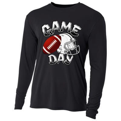 Awesome Game Day Football American Football Season Cooling Performance Long Sleeve Crew