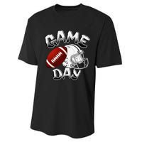 Awesome Game Day Football American Football Season Performance Sprint T-Shirt