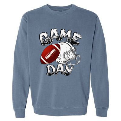 Awesome Game Day Football American Football Season Garment-Dyed Sweatshirt