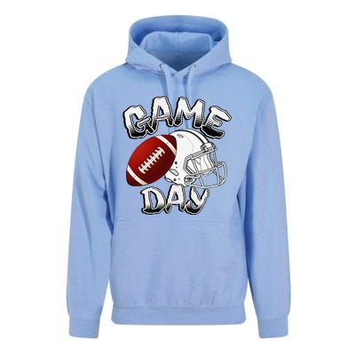 Awesome Game Day Football American Football Season Unisex Surf Hoodie