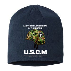 Another Glorious Day In The Corps USCM Ultimate Bad Asses Sustainable Beanie