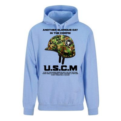 Another Glorious Day In The Corps USCM Ultimate Bad Asses Unisex Surf Hoodie