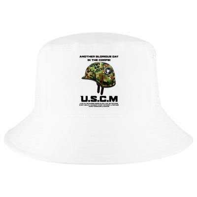 Another Glorious Day In The Corps USCM Ultimate Bad Asses Cool Comfort Performance Bucket Hat