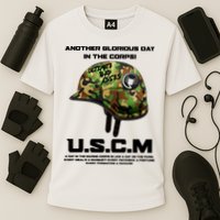 Another Glorious Day In The Corps USCM Ultimate Bad Asses Performance Shirt