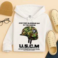 Another Glorious Day In The Corps USCM Ultimate Bad Asses Hoodie