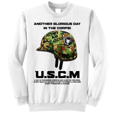 Another Glorious Day In The Corps USCM Ultimate Bad Asses Sweatshirt