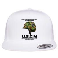 Another Glorious Day In The Corps USCM Ultimate Bad Asses Flatbill Hat