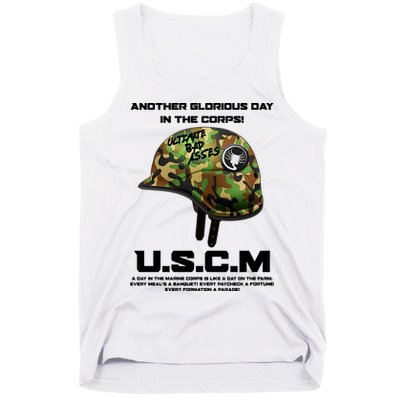 Another Glorious Day In The Corps USCM Ultimate Bad Asses Tank Top