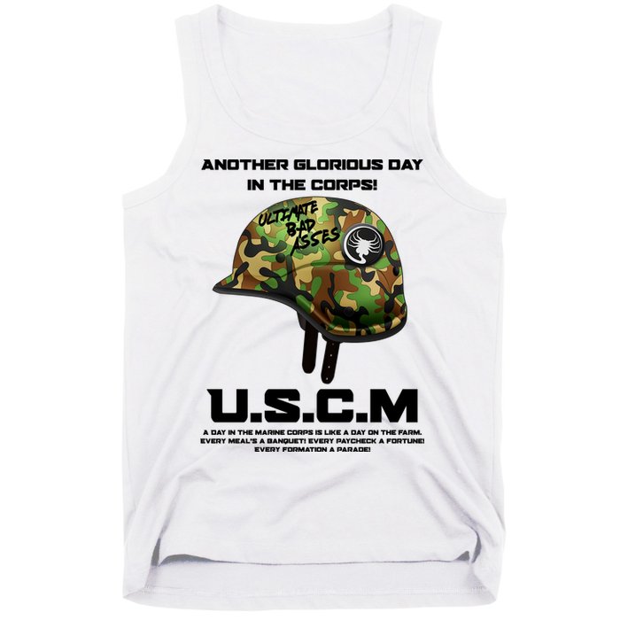 Another Glorious Day In The Corps USCM Ultimate Bad Asses Tank Top