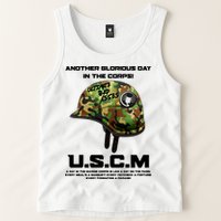 Another Glorious Day In The Corps USCM Ultimate Bad Asses Tank Top