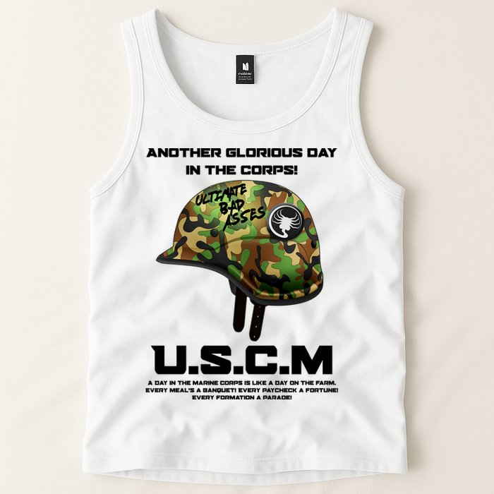 Another Glorious Day In The Corps USCM Ultimate Bad Asses Tank Top
