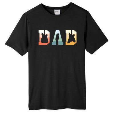 Acoustic Guitar Dad Guitarist Musical Instrument Musician Tall Fusion ChromaSoft Performance T-Shirt