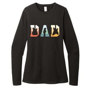 Acoustic Guitar Dad Guitarist Musical Instrument Musician Womens CVC Long Sleeve Shirt