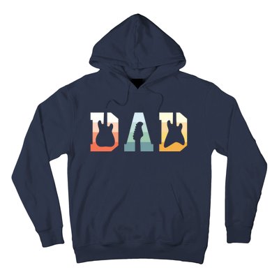 Acoustic Guitar Dad Guitarist Musical Instrument Musician Hoodie